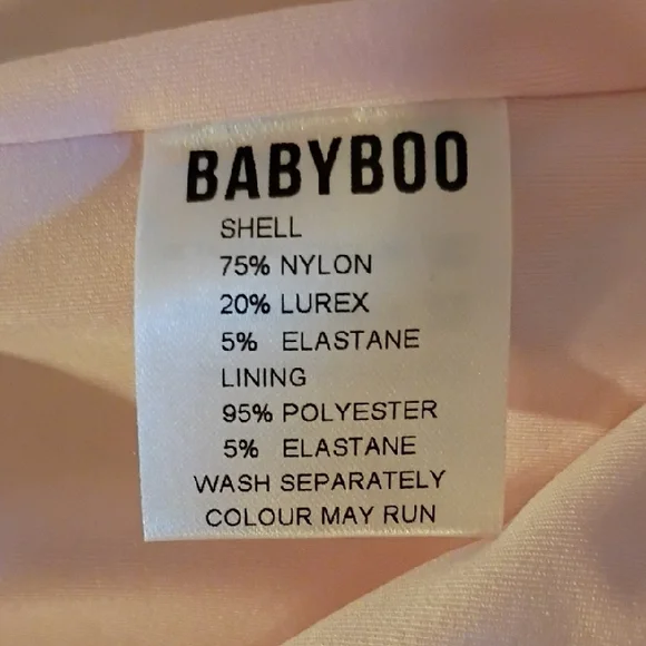 Elegant Pink Spaghetti Strap Dress, Retro Vibes. Stretchy,Size Large. Fairy Core - Picture 16 of 16